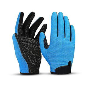 Guantes de Ciclismo Personalizables Unisex para Verano, Dedos Completos, MTB DH, Carretera, con Acolchado de Gel, Material de Poliéster, Protección UV, Antideslizantes - Product Image 1