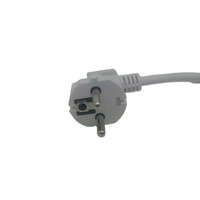 Enchufe de extensión con interruptor Regleta de alimentación Certificado CE 5 vías Europeo 16A 250V Blanco