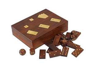 Craft Emporium Exports – Coffret Cadeau de Jeu d'Échecs de Luxe en Bois – Jeu de Société Éducatif et Écologique pour la Famille - Product Image 2