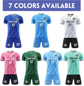 Camiseta de Fútbol Personalizada para Hombre, Uniformes de Fútbol Personalizados para Niños y Jóvenes con Nombre, Número y Logotipo |   Regalo Deportivo para Clubes Escolares - Product Image 2