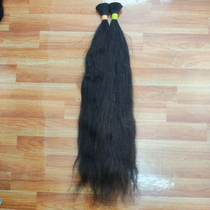 Paquetes de Cabello Humano Virgen del Sur de la India al por Mayor – Extensiones de Cabello Remy Liso de 18-40 Pulgadas - Product Image 1