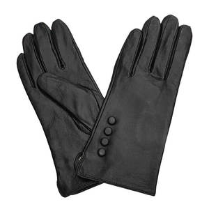 Guantes de Vestir de Cuero de Primera Calidad, Guantes de Moda de Cuero Genuino para Invierno, Guantes de Conducción Elegantes - Product Image 3