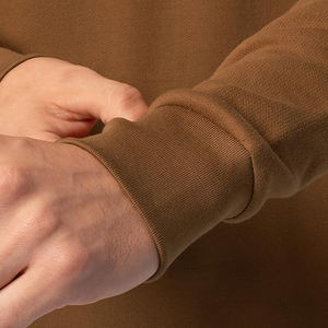 Sudadera con capucha para hombre, tejido French Terry, forro polar cepillado, cordón ajustable, bolsillo canguro, corte holgado, estilo urbano, estampado personalizado - Product Image 2