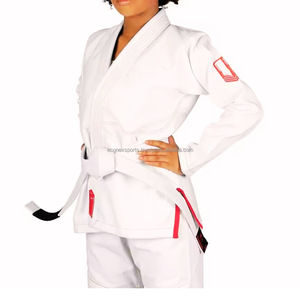 Uniforme de Karate de algodón 100% de alta calidad con logotipo personalizado, nuevo estilo, traje de entrenamiento de artes marciales ligero para hombres - Product Image 3