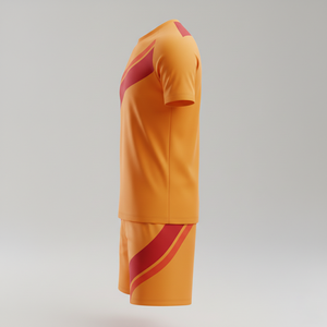 Maillot de football unisexe avec short Endurance Pro, ensemble deux pièces, kit d'entraînement de football, vêtements de sport à séchage rapide, OEM personnalisé - Product Image 6