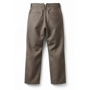 Pantalon de combat léger en toile personnalisé, design inspiré de la guerre civile, fermeture robuste, panneaux détaillés, caractéristiques écologiques - Product Image 2