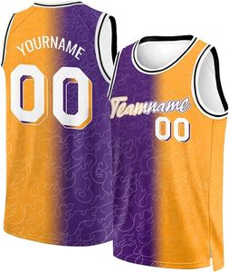 Camisetas de baloncesto unisex transpirables, uniforme de baloncesto reversible para jóvenes, diseño de camiseta sublimable de secado rápido para adultos - Product Image 2