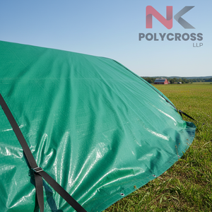 Bâche en plastique résistante à la décoloration, stabilisée aux UV, robuste et imperméable pour la construction extérieure et l'agriculture - Product Image 4