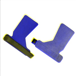 Supports de jambe réglables en néoprène pour l'exercice avec design respirant et ajustement sécurisé, protection des mains antidérapante en caoutchouc pour la gym - Product Image 1