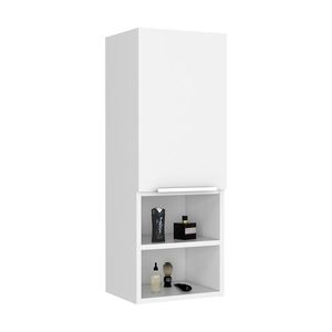 Armadietto Portamedicinali Savona a Una Porta con Due Ripiani Interni ed Esterni Bianco-Depot E Shop Mensole da Bagno - Product Image 5
