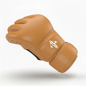 Gants de boxe pour hommes en cuir PU de qualité supérieure, fermeture personnalisée, matériau sur mesure, avec lacets, par RIVIAN ATLANTIC - Product Image 3
