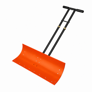 Pousse-neige à lame métallique de 40 pouces, 2 roues, poignée réglable, lame en acier, pelle à neige pour allée, jardin, utilisation hivernale ODGWTO008 - Product Image 1