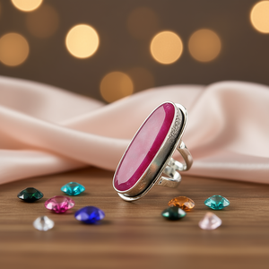 แหวนแฟชั่นทับทิมอาเกต 12.0 กรัม - Product Image 3