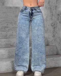 Women's Denim <b>Boot</b> Cut Mini Flare Tapered Ankle Jeans Cotton Eco-Friendly Knee-Length Stretch - Product Image 3