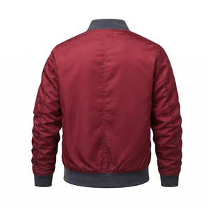 OEM Custom Manufacturer Bomber <b>Jackets</b> Men Embroidered Patch Full <b>Zip</b> <b>Up</b> <b>Jackets</b> Cotton Polyester Shell Material Winter <b>Jacket</b> - Product Image 6