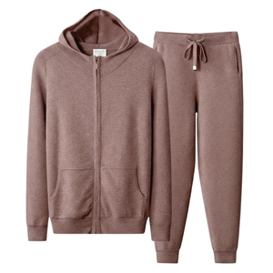 Traje Deportivo de Alta Gama para Hombre, 280 Gramos, Lavado Ácido, Casual, con Apliques Bordados, Ecológico, Transpirable, Corte Regular - Product Image 2