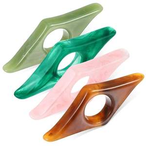 Support de page de livre en résine artisanale, lecteur de page confortable pour le pouce, support de page de livre de luxe en résine pour le pouce, lecture élégante à une main - Product Image 1