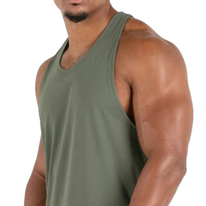 Débardeurs pour hommes en coton et élasthanne tricoté, respirants, mode estivale, vêtements de sport et de fitness, best-seller, nouveau design, meilleur prix compétitif - Product Image 4
