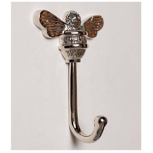 Nouvelle Arrivée - Crochets Muraux Décoratifs en Laiton Massif Abeille - Robustes pour Clés, Serviettes, Vêtements, Écharpes, Sacs et Décoration Intérieure - Product Image 1