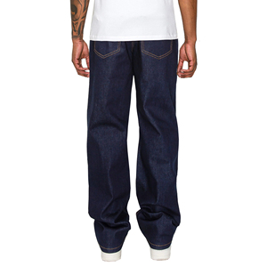 Jeans Anchos Personalizados para Hombre, Estilo Vintage, Lavado Enzimático, Desgastados, Estilo Hip Hop Urbano, para Primavera y Otoño - Product Image 3