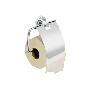Modern Stainless Steel Wall Mounted <b>Toilet</b> Paper Holder with Shelf Steel Tissue <b>Toilet</b> <b>Roll</b> Holder use - Product Image 2