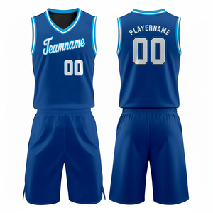 Ensemble de vêtements de sport pour adultes de haute qualité, logo personnalisé, uniforme de basket-ball unisexe, taille plus, style tendance, vente chaude - Product Image 2