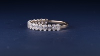 Bague en or massif 14 carats avec diamant de laboratoire pour femme, taille ovale, couleur fantaisie, luxe, cadeau de fiançailles, mariage, bijoux fins