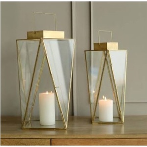 Accesorios de Decoración para Fiestas, Novedad, Decoración de Mesa, Farol Metálico para Interiores y Exteriores - Product Image 5
