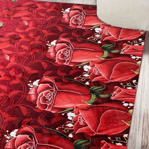 Tapis gaufré moderne Shufu de qualité supérieure mousse haute densité douce et confortable points en caoutchouc naturel polyester antidérapant fabriqué à la machine - Product Image 4