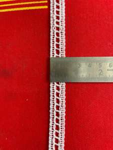 Atractivo encaje de algodón con acabado impecable y calidad de tela duradera para marcas de moda. - Product Image 4