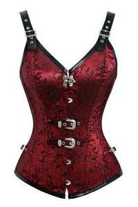 Corsets Vintage pour Femmes, Sexy, Sculptants, Respirants, Modernes, en Brocart, pour Grandes Tailles - Product Image 3