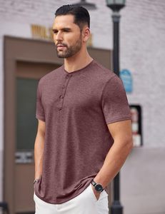 Camiseta Casual para Hombre, 100% Algodón, Ligera, Transpirable, de Secado Rápido, Ecológica, Cuello Redondo, Color Sólido, Marca Privada, Venta al Por Mayor - Product Image 5