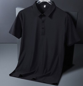 Nouveau style – Chemises décontractées roses à manches courtes pour femmes et hommes – Hauts unisexes en tissu Oxford anti-plis – Vêtements de sport - Product Image 5