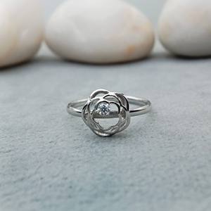 Luxury Unisex 18K Solid Gold Classic Engagement Wedding & Anniversary <b>Ring</b> with Full VVS Lab Round Diamond for IGI CertifIcate - Product Image 1