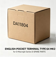 Terminal de poche ENGLISH-POCKET TYPE 64 MK2 DA11804 pour la série D Macrojet - Pièces de rechange
