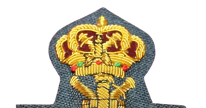 Insignias y Parches Personalizables para Uniformes con Hilo de Oro Bordado a Mano OEM, Insignia para Blazer Personalizada con Hilo de Oro - Product Image 5