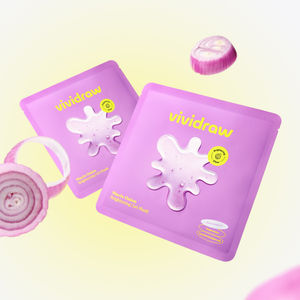 VIVIDRAW Mascarilla Facial Iluminadora de Niacinamida y Cebolla, 4 Unidades, Mascarilla Herbal Blanqueadora para Todo Tipo de Piel - Product Image 1