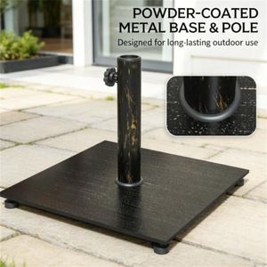 Base e Supporto per Ombrellone da Patio per Terrazze - Accessorio Premium per Arredamento Esterno - Product Image 3