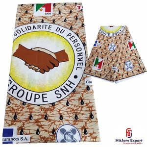 Luxury Custom African Wax Fabric Europe Israel Islands Wedding Gowns Party Wear Home Furnishings Fashion Textile FactoryLuxury - Product Image 5