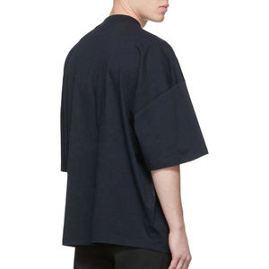 T-shirts unisexes délavés à l'acide pour hommes, nouvelle collection 2026, design tendance, coupe épaules tombantes - Product Image 2