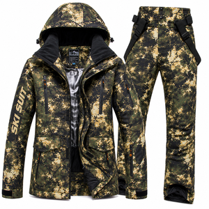 Veste de ski imperméable unisexe avec capuche, combinaison de pluie personnalisée pour hommes et femmes. Vêtements de ski d'été pour snowboard en montagne avec fermeture éclair en tissu - Product Image 1