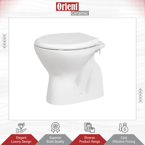 Inodoro de cerámica blanca de calidad premium con certificación CE e ISO, montado en el suelo, del principal proveedor y exportador de la India. - Product Image 3