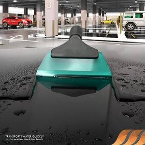 Raschietto in gomma azzurro da 5 pollici per vetri auto, specchietti, porte doccia e pulizia del bagno - Product Image 6