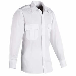 Uniformes de Guardia para Hombre, Camisas Formales Antiarrugas, Transpirables, Antipilling, a Cuadros, de Franela de Verano, con Cuello Camisero y Botones, para Seguridad - Product Image 3
