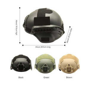 Casco Protector de Camuflaje Ajustable Estilo FAST Diseñado para Actividades Deportivas al Aire Libre y Entornos de Entrenamiento - Product Image 6