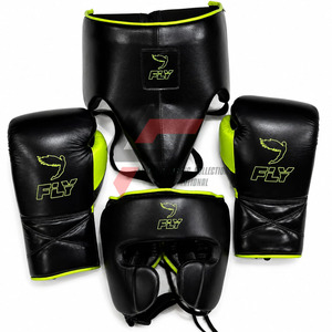 ชุดฝึกซ้อมมวย FLY ระดับพรีเมียม หนังแท้ คุณภาพสูง สำหรับการฝึกซ้อมและการแข่งขัน ขายดี รุ่นใหม่ล่าสุด - Product Image 1