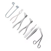 Ensemble d'instruments chirurgicaux de précision pour la correction nasale, kit multi-outils pour procédures médicales