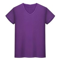 Herenshirt met V-hals, regular fit, zacht katoen, casual T-shirt, comfortabel voor dagelijks gebruik, premium kwaliteit, Amerikaanse modekleding, met opdruk.