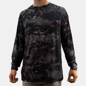 เสื้อโปโลแขนยาวลำลองสำหรับผู้ชาย ดีไซน์หรูหราสำหรับใส่ทำงานและกิจกรรมประจำวัน เสื้อโปโลแขนยาวสำหรับผู้ชายสำหรับตกปลา - Product Image 3