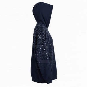 Prix Abordable, Service OEM, Vêtements Basiques pour Hommes, Sweats à Capuche en Strass Grande Taille, Design Personnalisé, Sweats à Capuche en Strass pour Hommes - Product Image 3